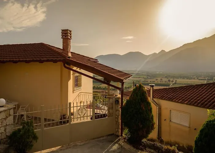 Nyaraló σπίτι με τζάκι & θέα